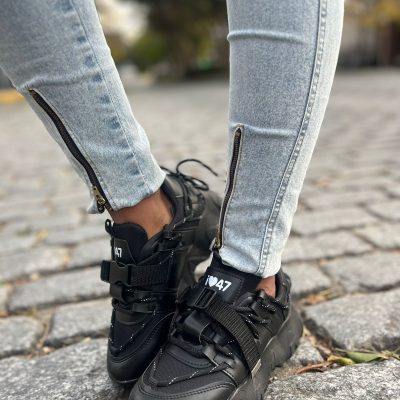 Zapatillas 47 ST BROCHE NEGRO