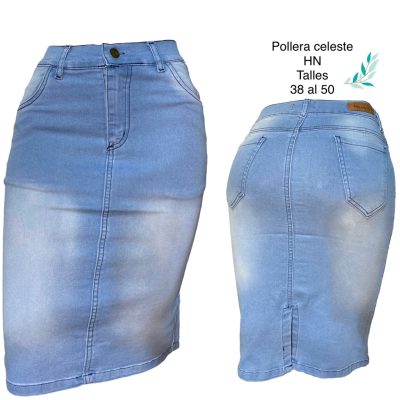 Pollera Celeste HN