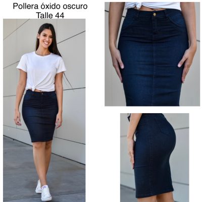 Pollera Óxido oscuro